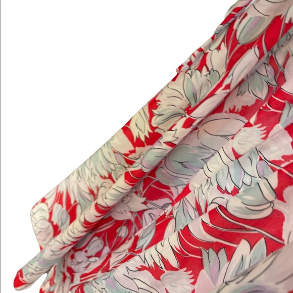 - Union Made 1970’s polyester floral print vintage dress - Picture 4 of 10